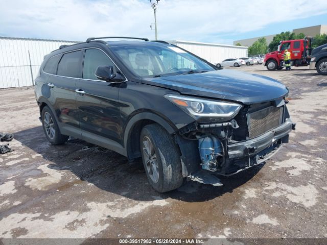 HYUNDAI SANTA FE 2017 km8sn4hf2hu206558