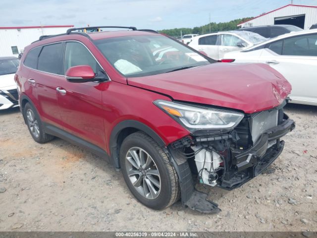 HYUNDAI SANTA FE 2017 km8sn4hf2hu239298