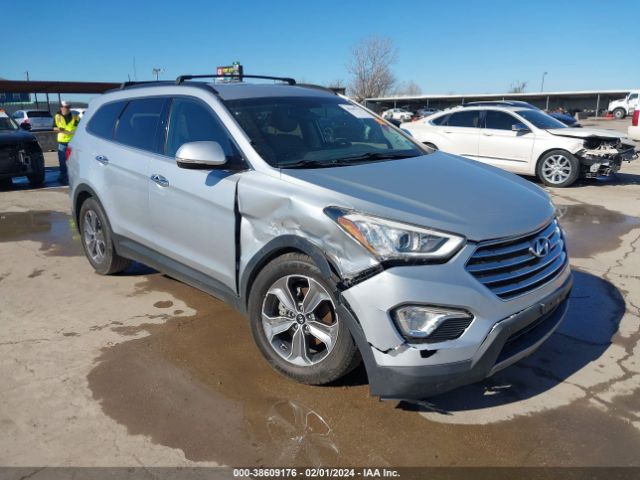 HYUNDAI SANTA FE 2014 km8sn4hf3eu061218