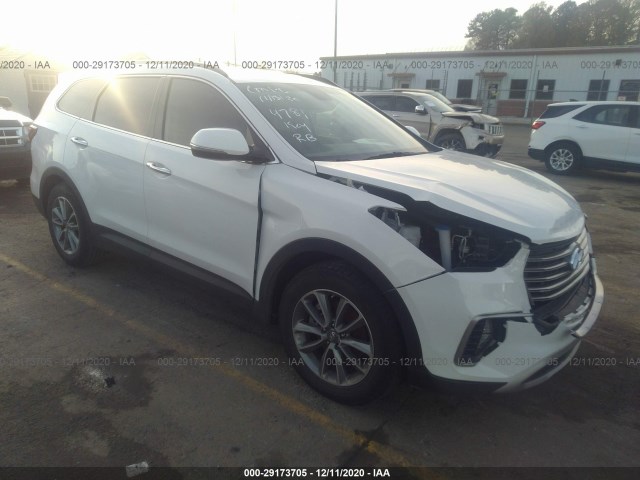 HYUNDAI SANTA FE 2017 km8sn4hf3hu184781