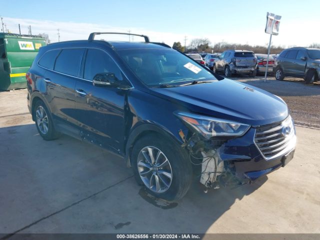 HYUNDAI SANTA FE 2017 km8sn4hf3hu219383