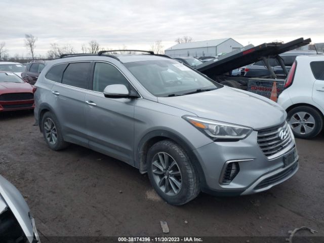 HYUNDAI SANTA FE 2017 km8sn4hf3hu229864