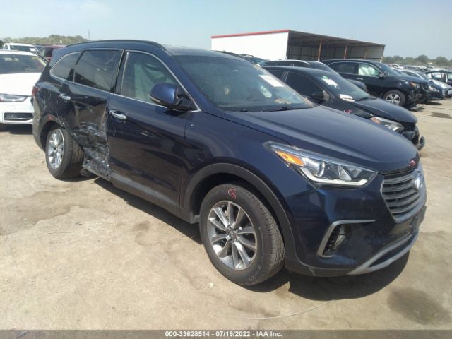 HYUNDAI SANTA FE 2017 km8sn4hf3hu231744