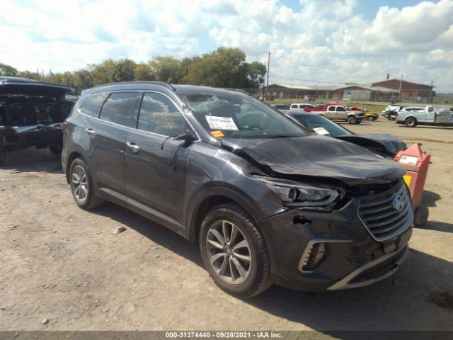 HYUNDAI SANTA FE 2018 km8sn4hf3ju294168