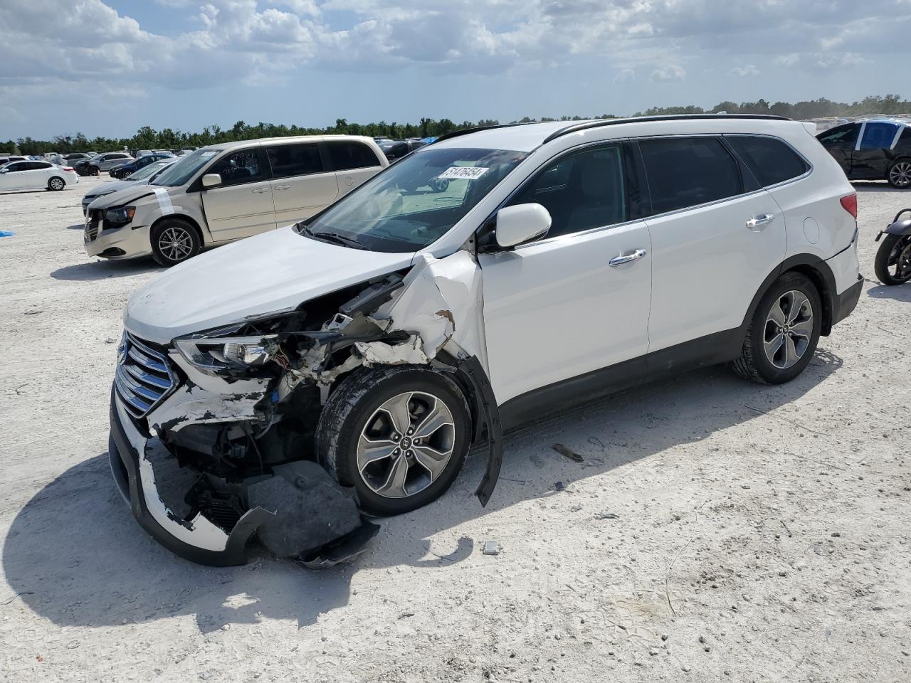 HYUNDAI SANTA FE 2014 km8sn4hf5eu047711