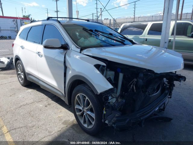 HYUNDAI SANTA FE 2017 km8sn4hf5hu197225