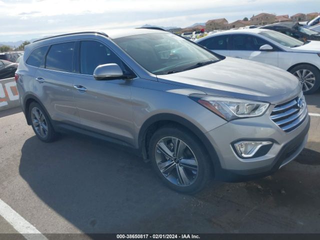 HYUNDAI SANTA FE 2016 km8sn4hf6gu155385