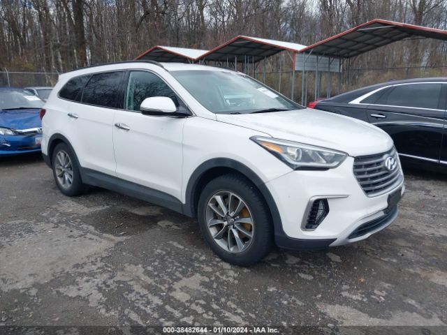 HYUNDAI SANTA FE 2017 km8sn4hf6hu177615