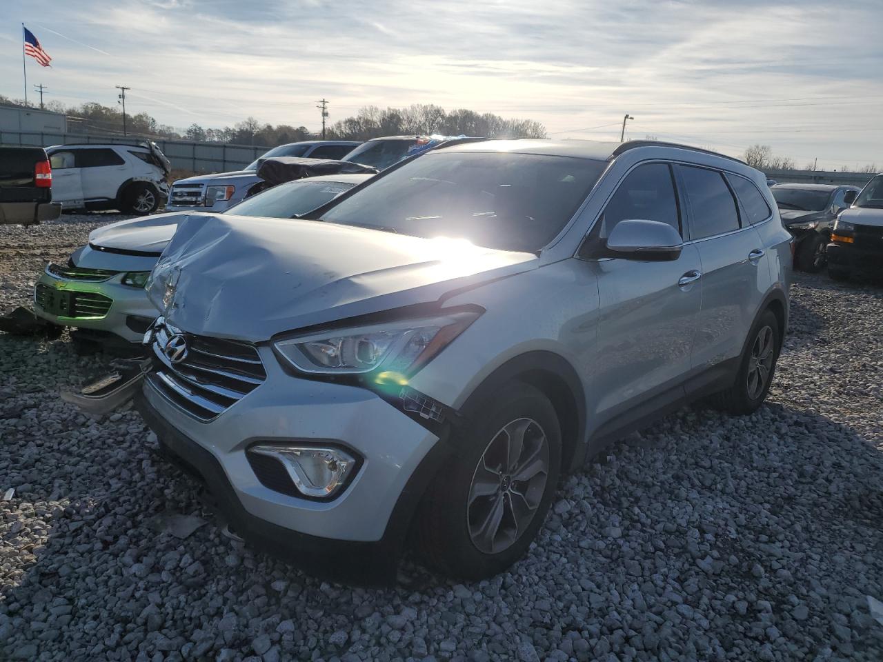 HYUNDAI SANTA FE 2014 km8sn4hf7eu064686