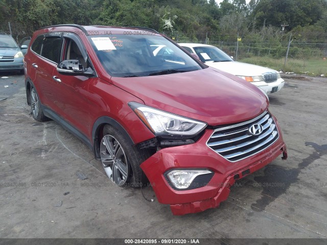 HYUNDAI SANTA FE 2016 km8sn4hf7gu143116