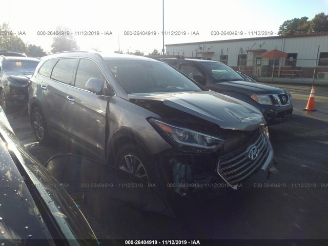 HYUNDAI SANTA FE 2017 km8sn4hf7hu205518