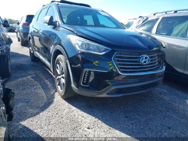 HYUNDAI SANTA FE 2017 km8sn4hf7hu233531