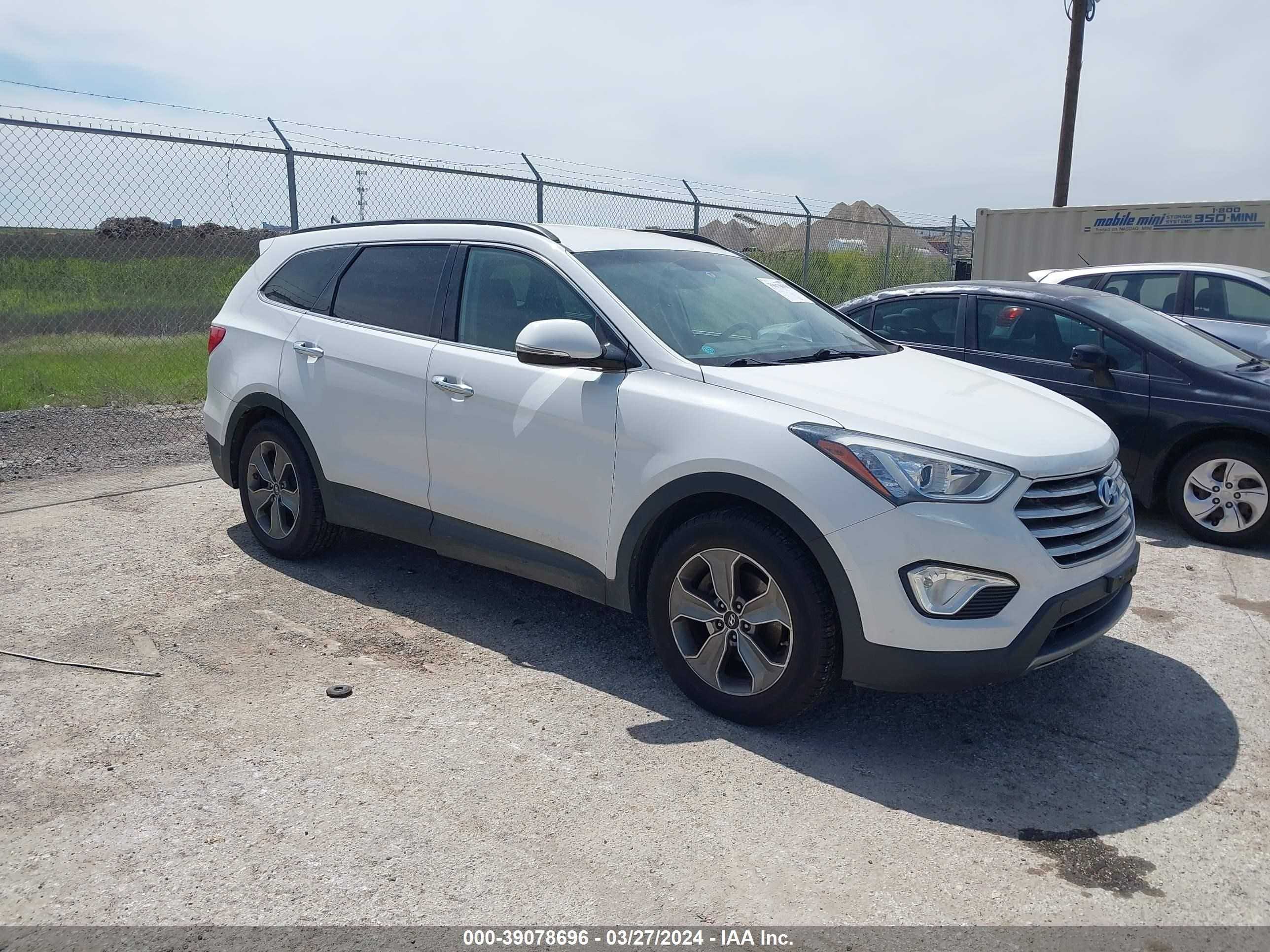 HYUNDAI SANTA FE 2014 km8sn4hf9eu059103