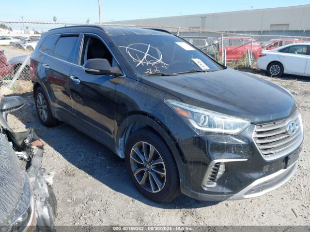 HYUNDAI SANTA FE 2017 km8sn4hf9hu173834