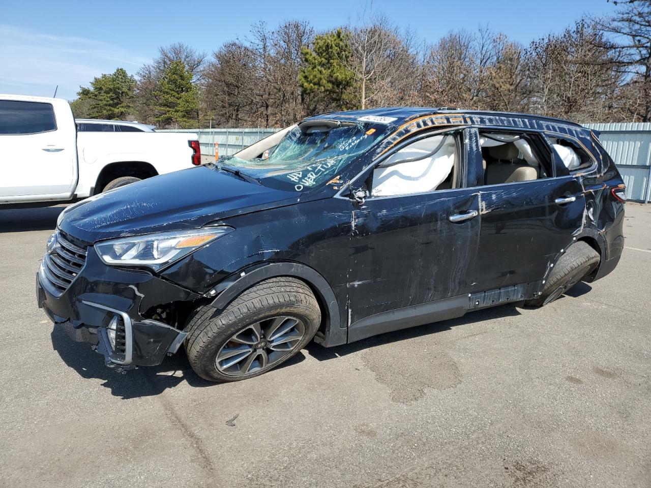 HYUNDAI SANTA FE 2018 km8sn4hf9ju286561