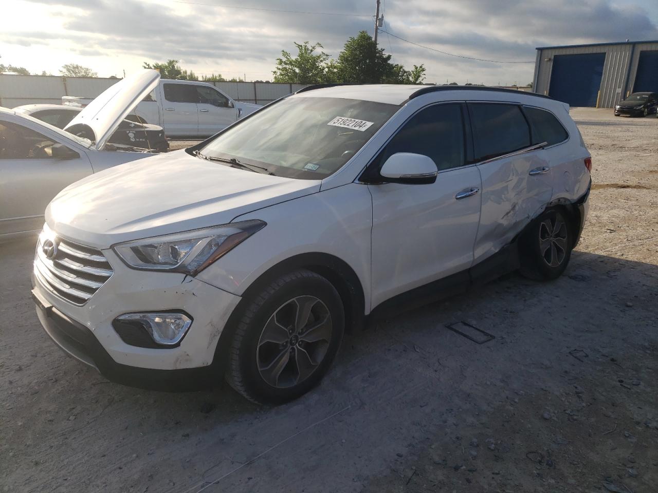 HYUNDAI SANTA FE 2014 km8sn4hfxeu065153