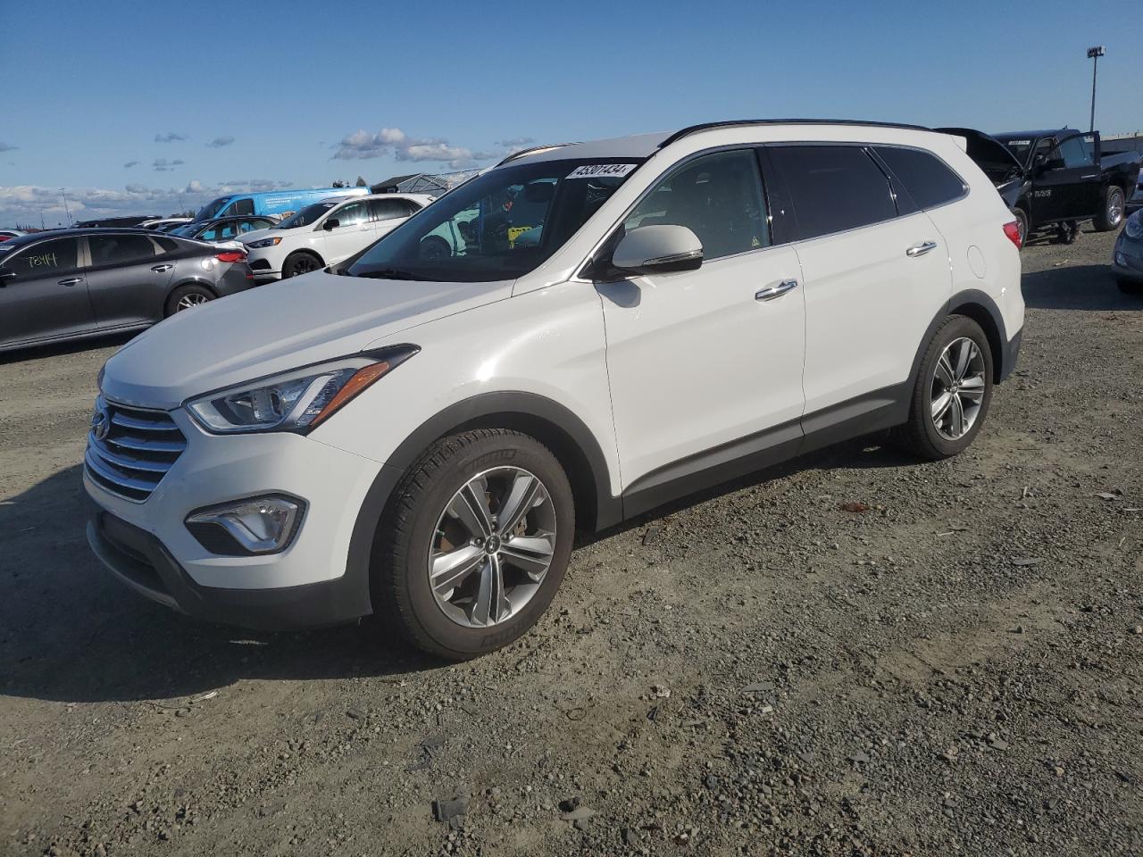 HYUNDAI SANTA FE 2016 km8sn4hfxgu135222