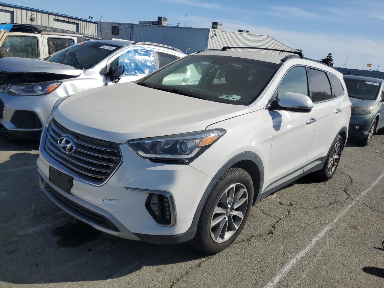 HYUNDAI SANTA FE 2017 km8sn4hfxhu174328