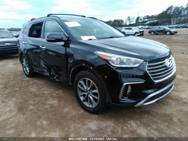 HYUNDAI SANTA FE 2017 km8sn4hfxhu197107