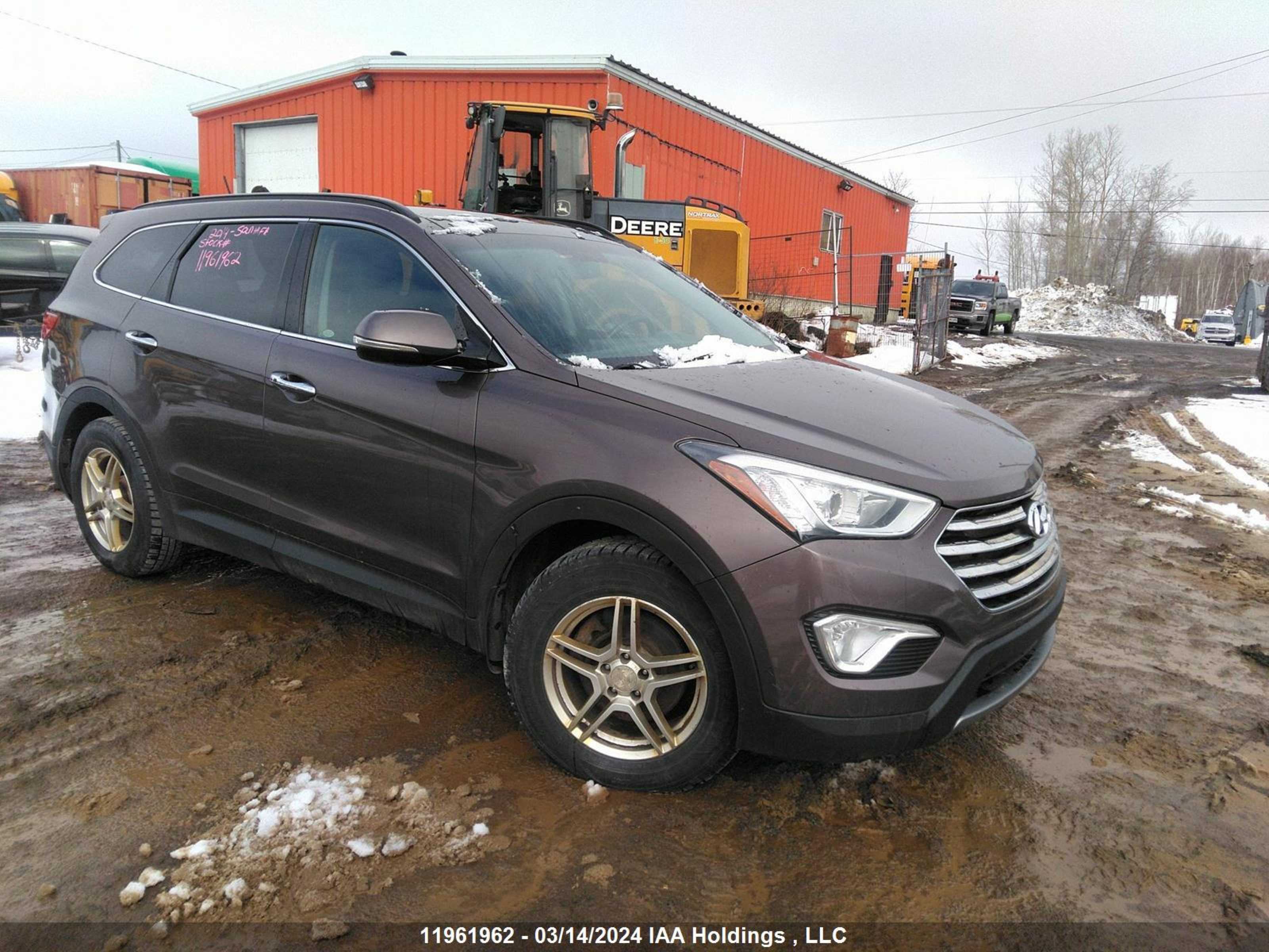 HYUNDAI SANTA FE 2014 km8sndhf0eu048443