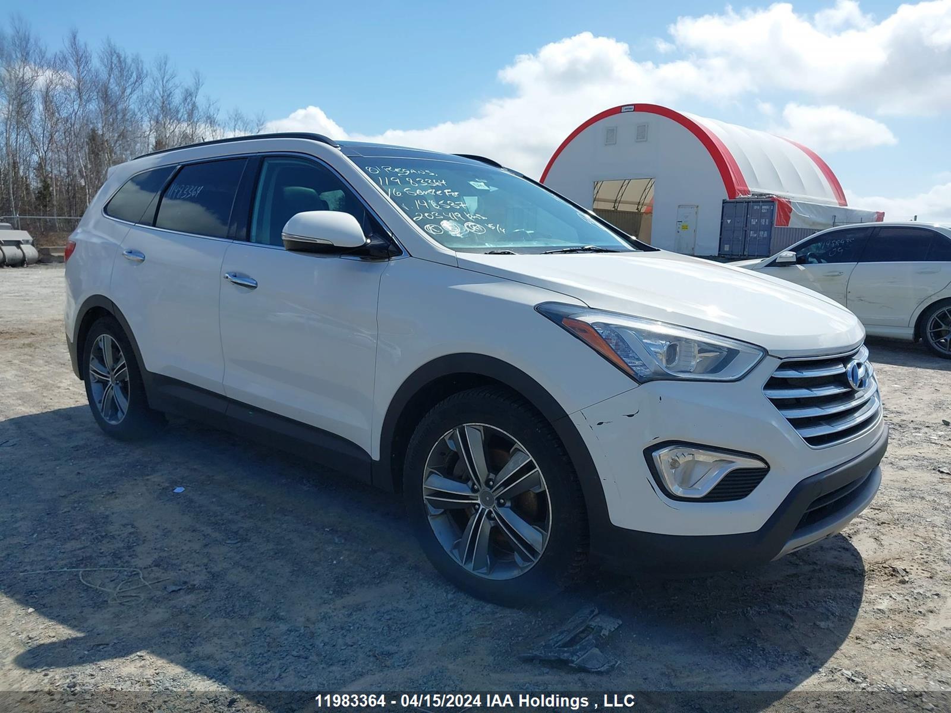 HYUNDAI SANTA FE 2016 km8sndhf2gu146537