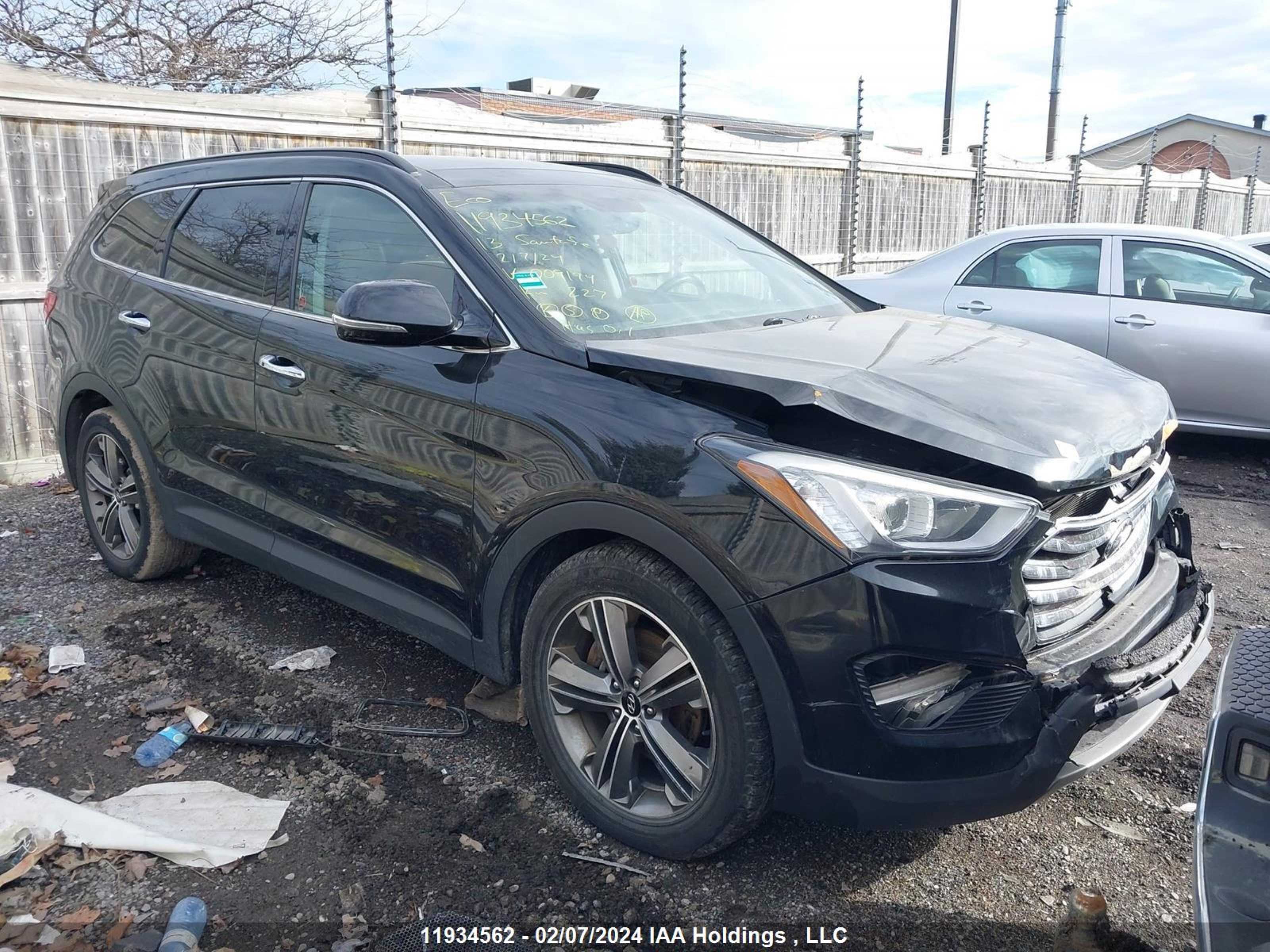 HYUNDAI SANTA FE 2013 km8sndhf4du009174