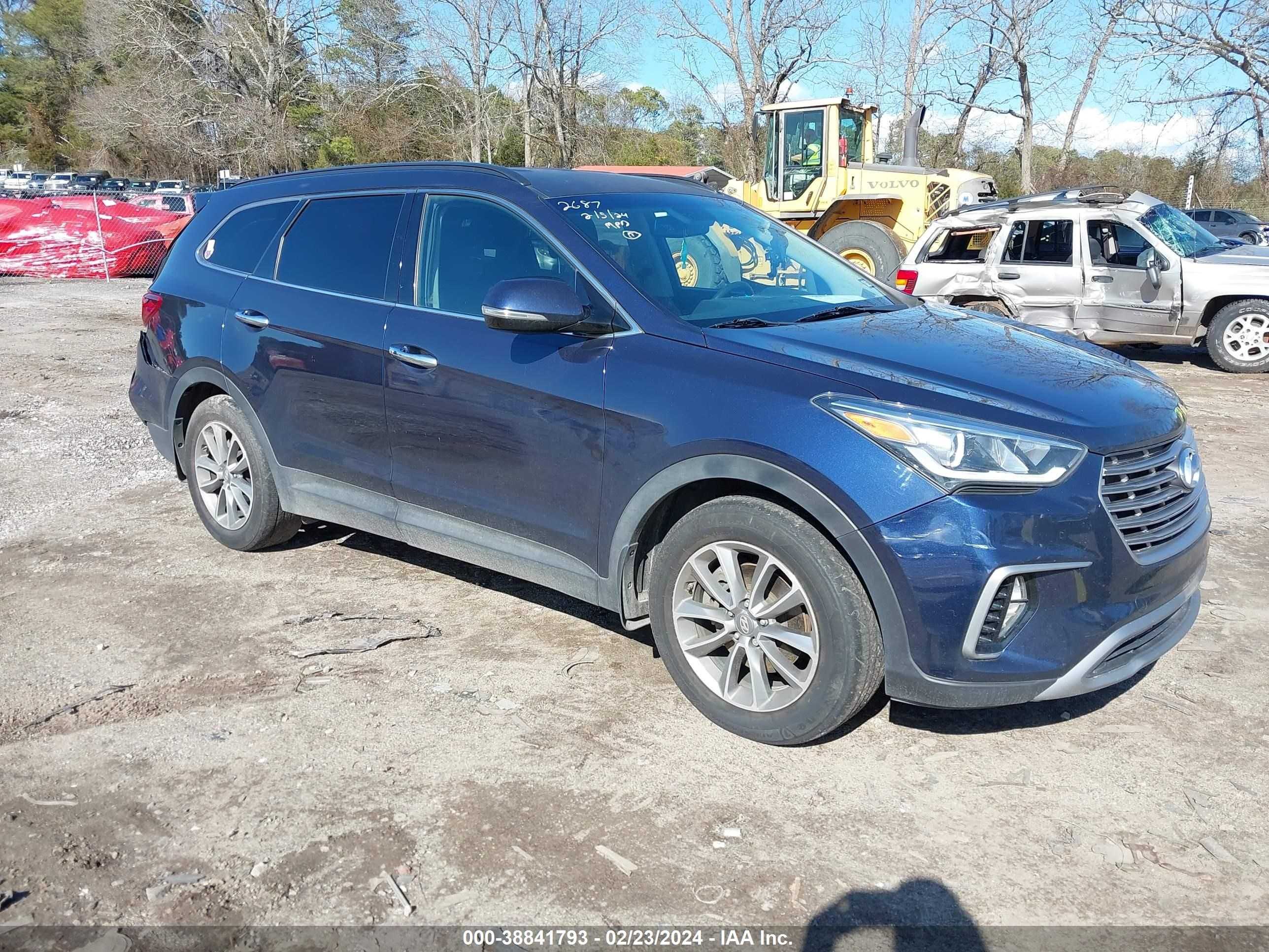 HYUNDAI SANTA FE 2017 km8sndhf4hu202687