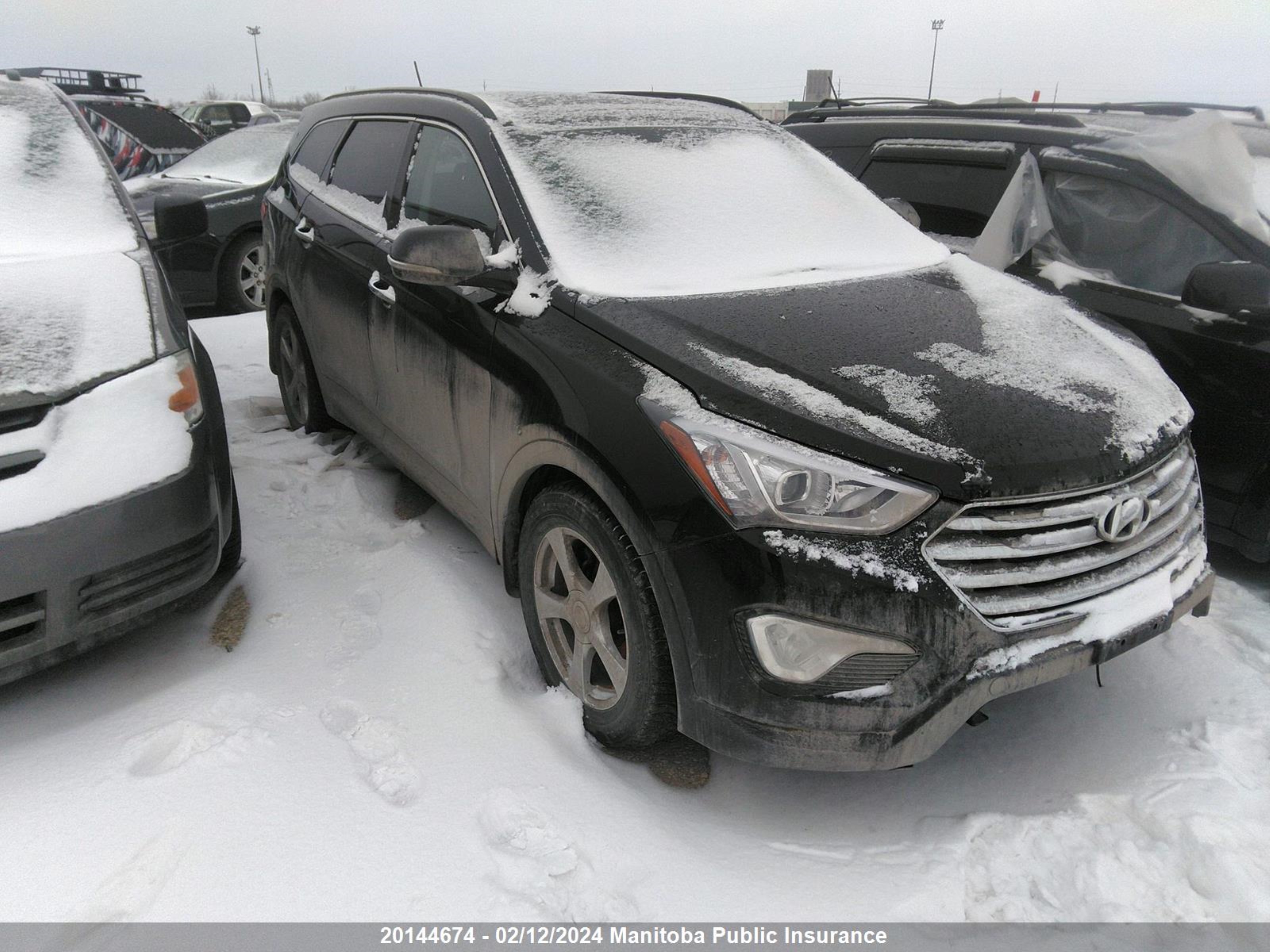 HYUNDAI SANTA FE 2014 km8sndhf6eu036202