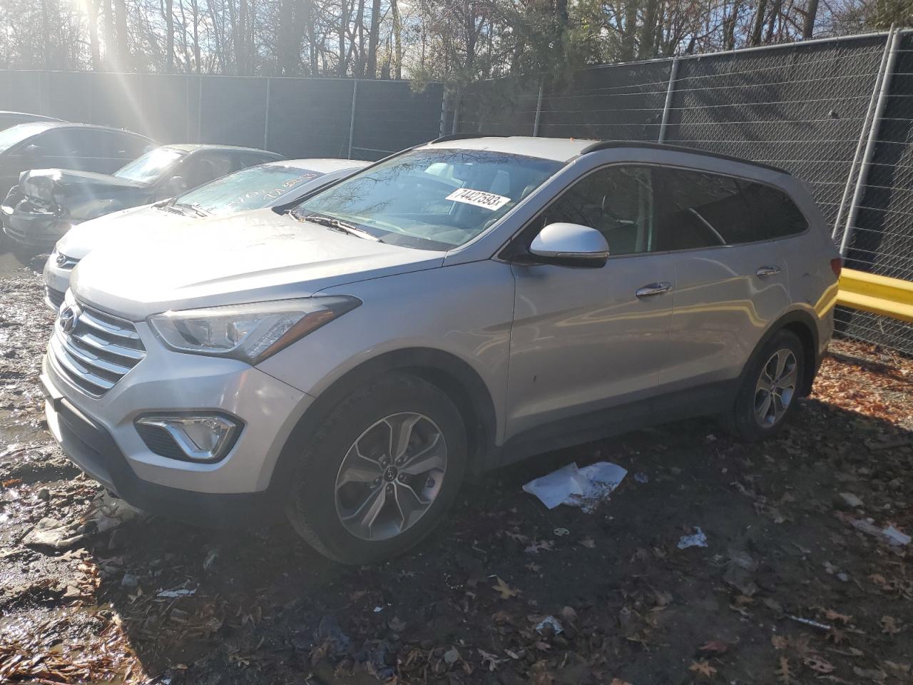 HYUNDAI SANTA FE 2014 km8sndhf6eu044834