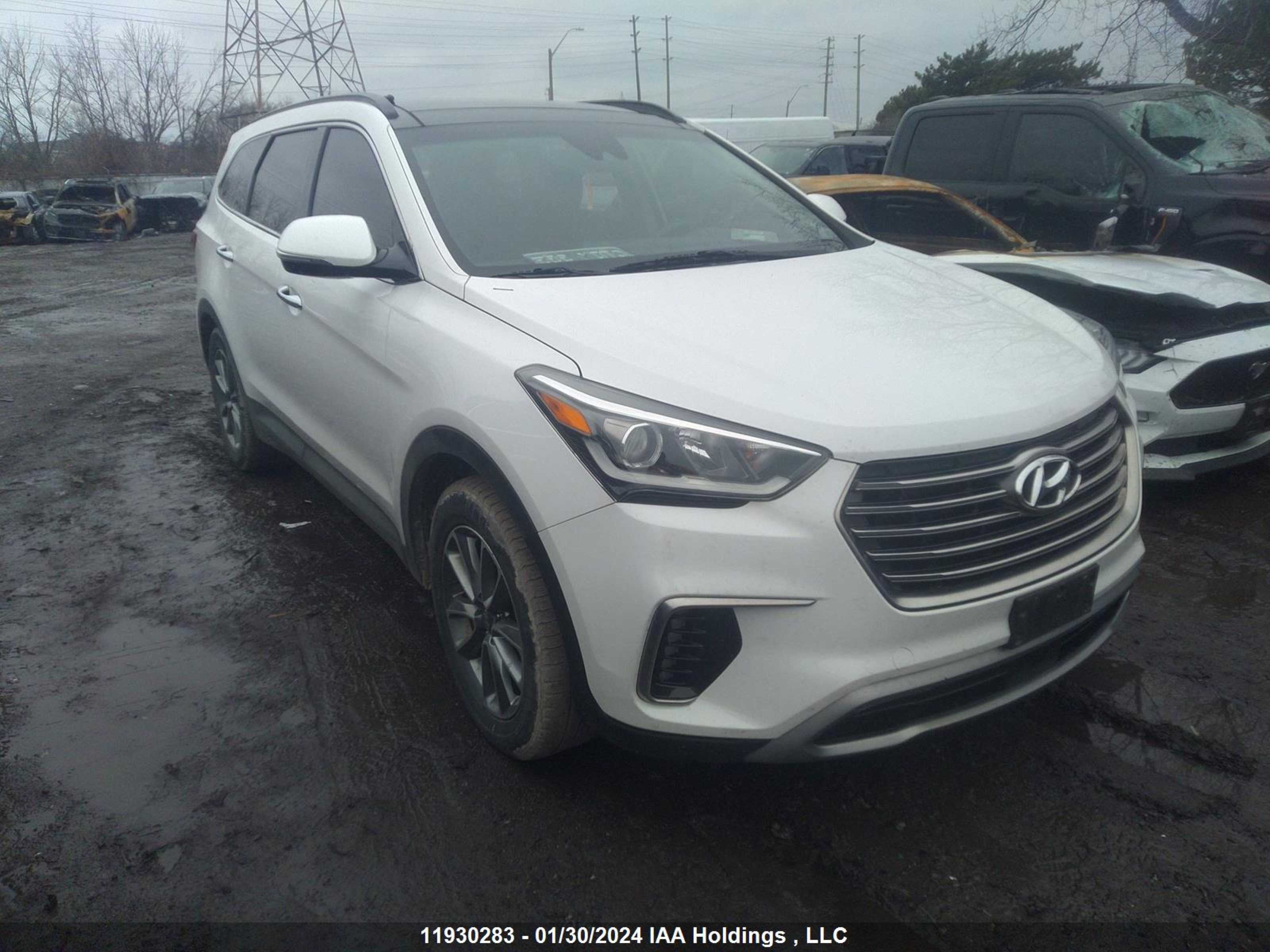 HYUNDAI SANTA FE 2019 km8sndhf6ku308632