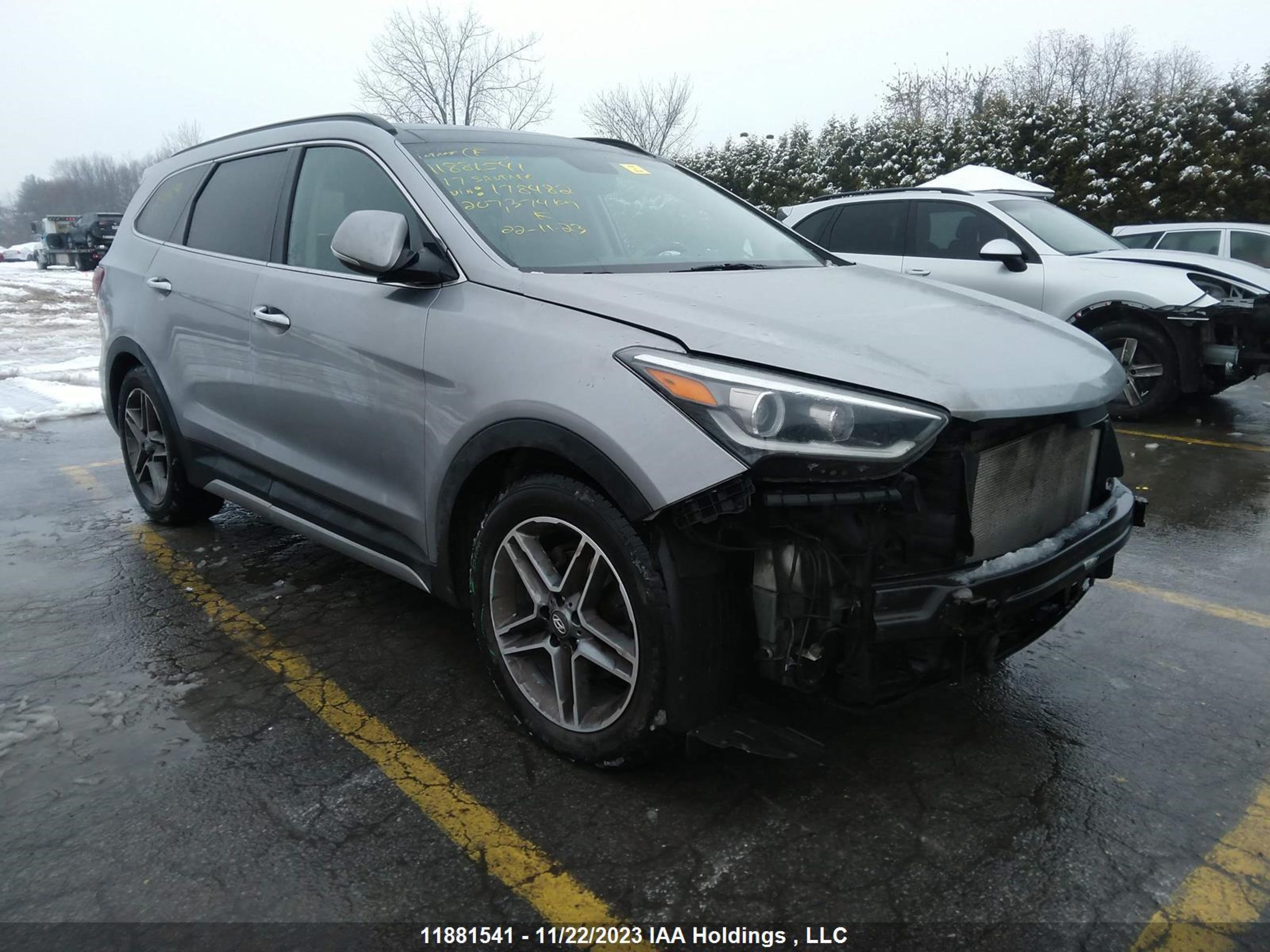 HYUNDAI SANTA FE 2017 km8sndhf7hu178482