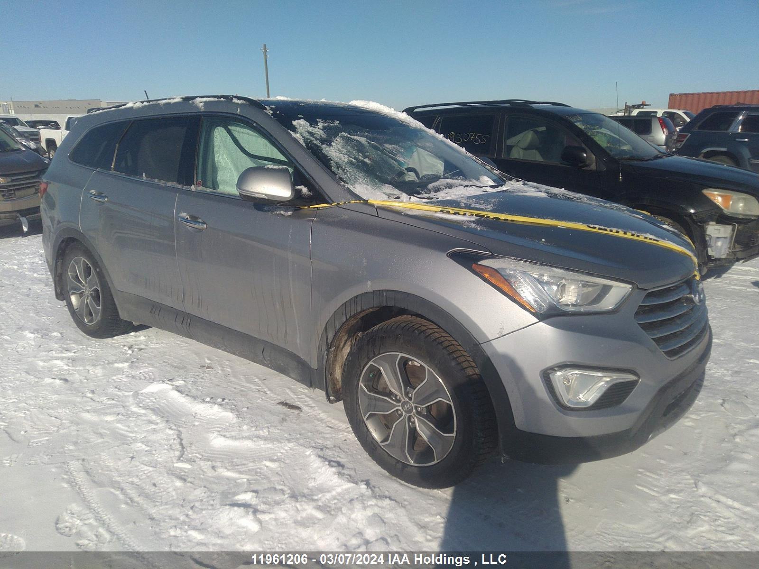 HYUNDAI SANTA FE 2014 km8sndhf8eu077933