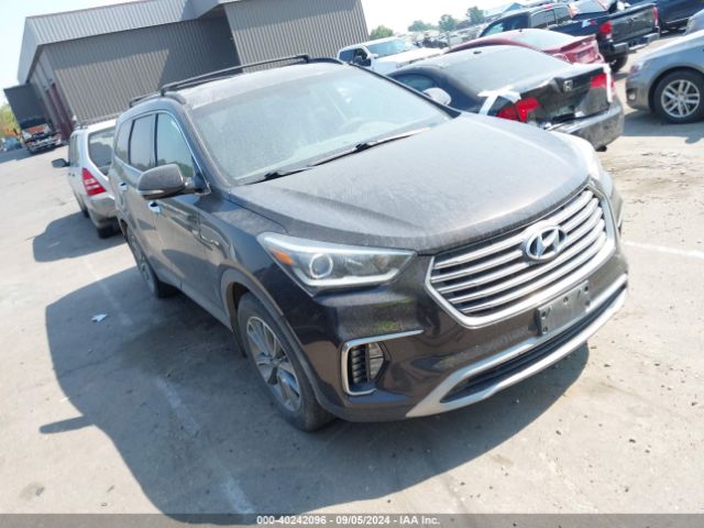 HYUNDAI SANTA FE 2017 km8sndhf9hu174546