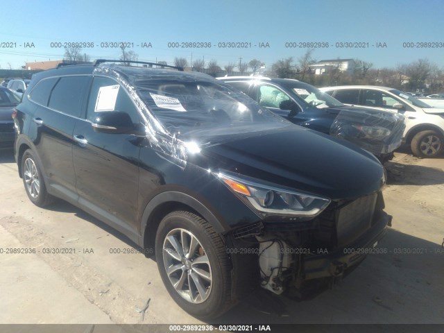 HYUNDAI SANTA FE 2017 km8sndhf9hu223146