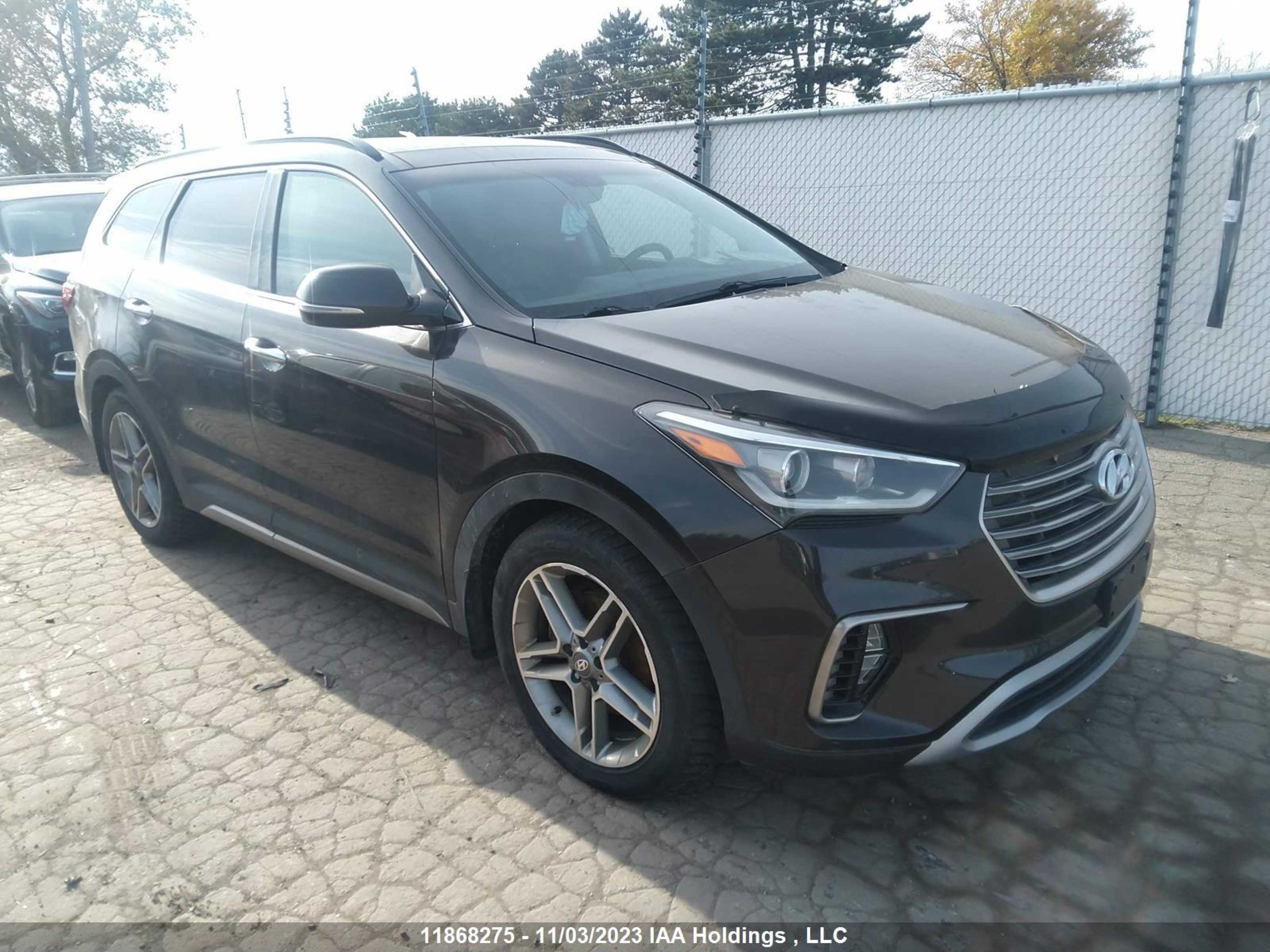 HYUNDAI SANTA FE 2017 km8sndhf9hu235815