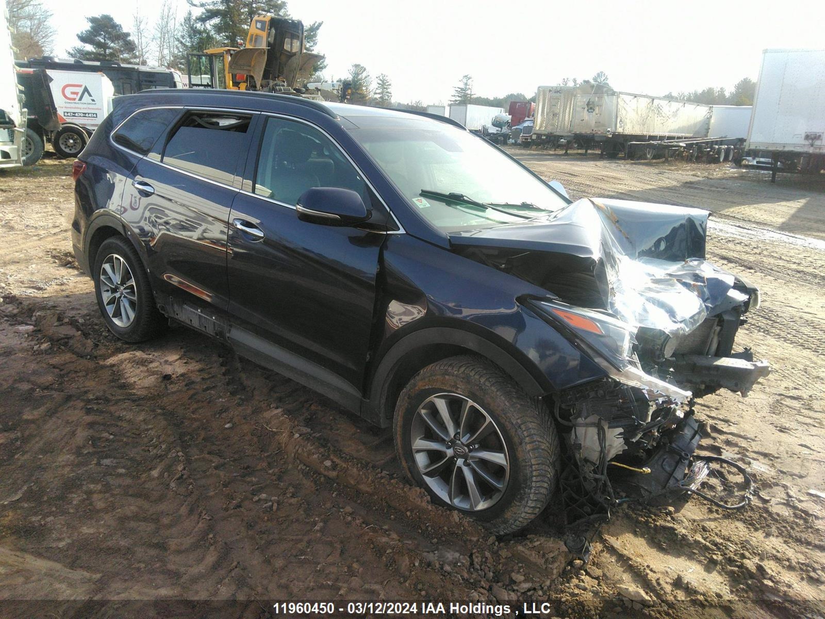 HYUNDAI SANTA FE 2018 km8sndhf9ju270148