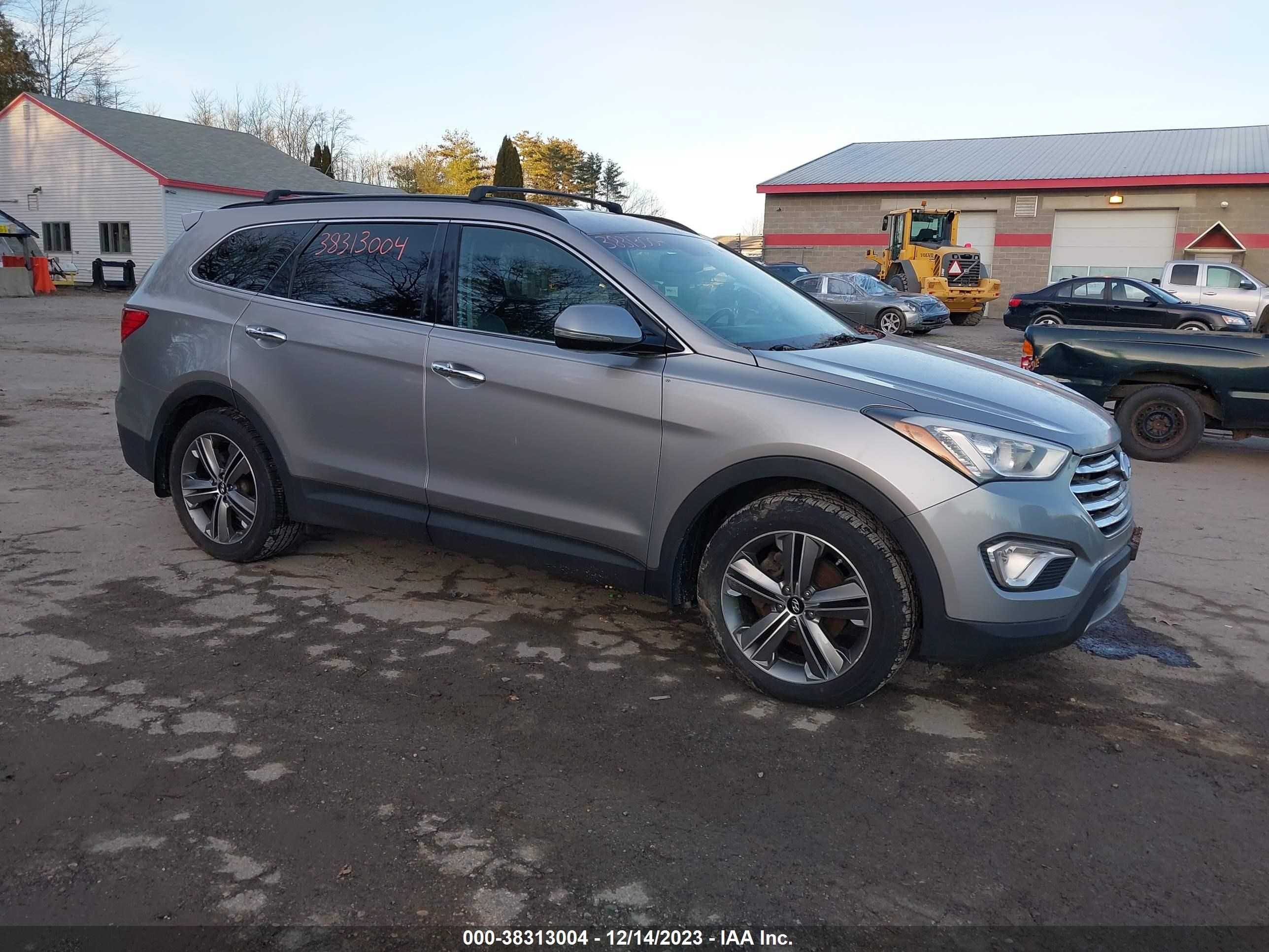 HYUNDAI SANTA FE 2014 km8sndhfxeu085970