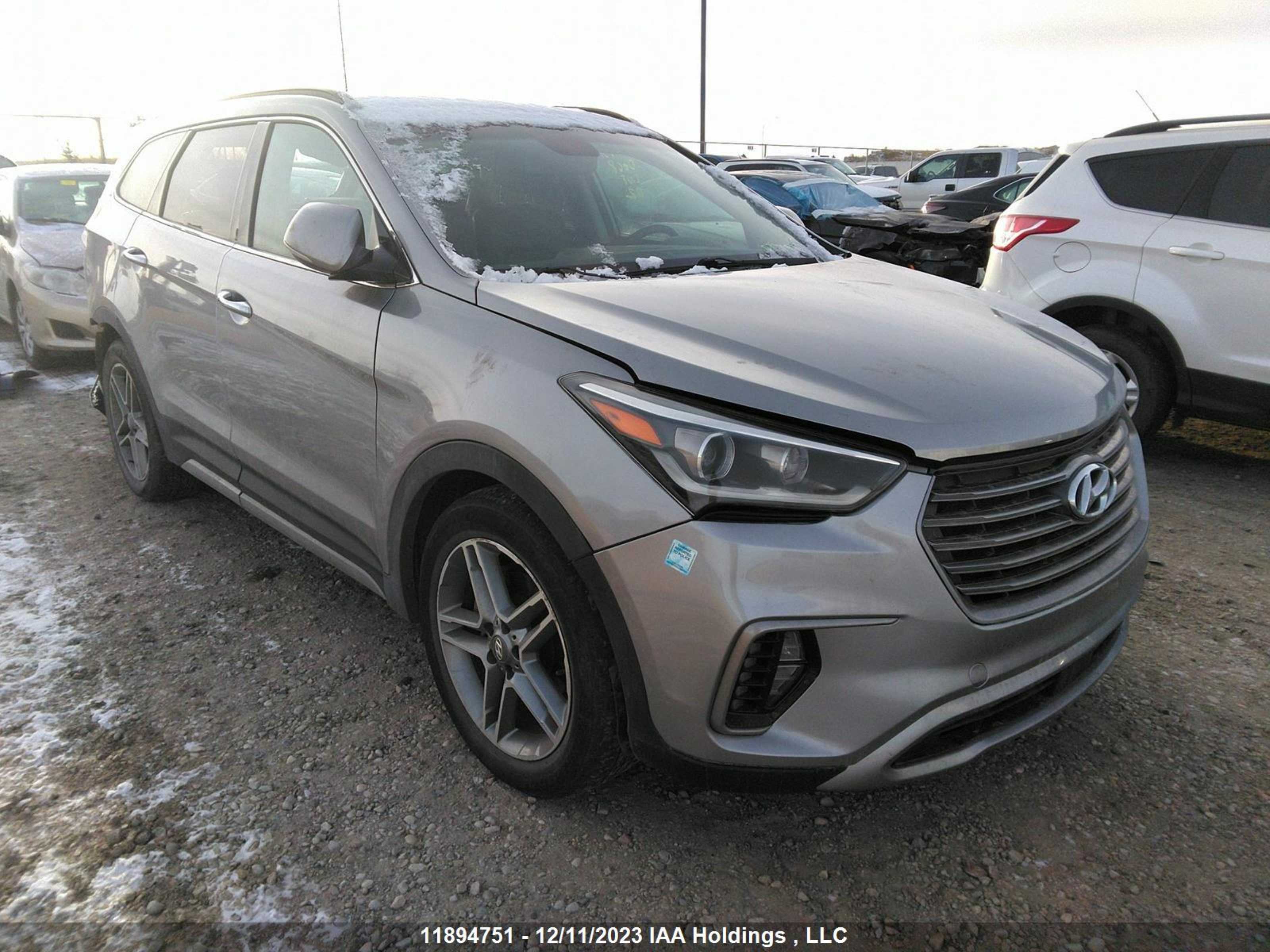 HYUNDAI SANTA FE 2017 km8sndhfxhu185622