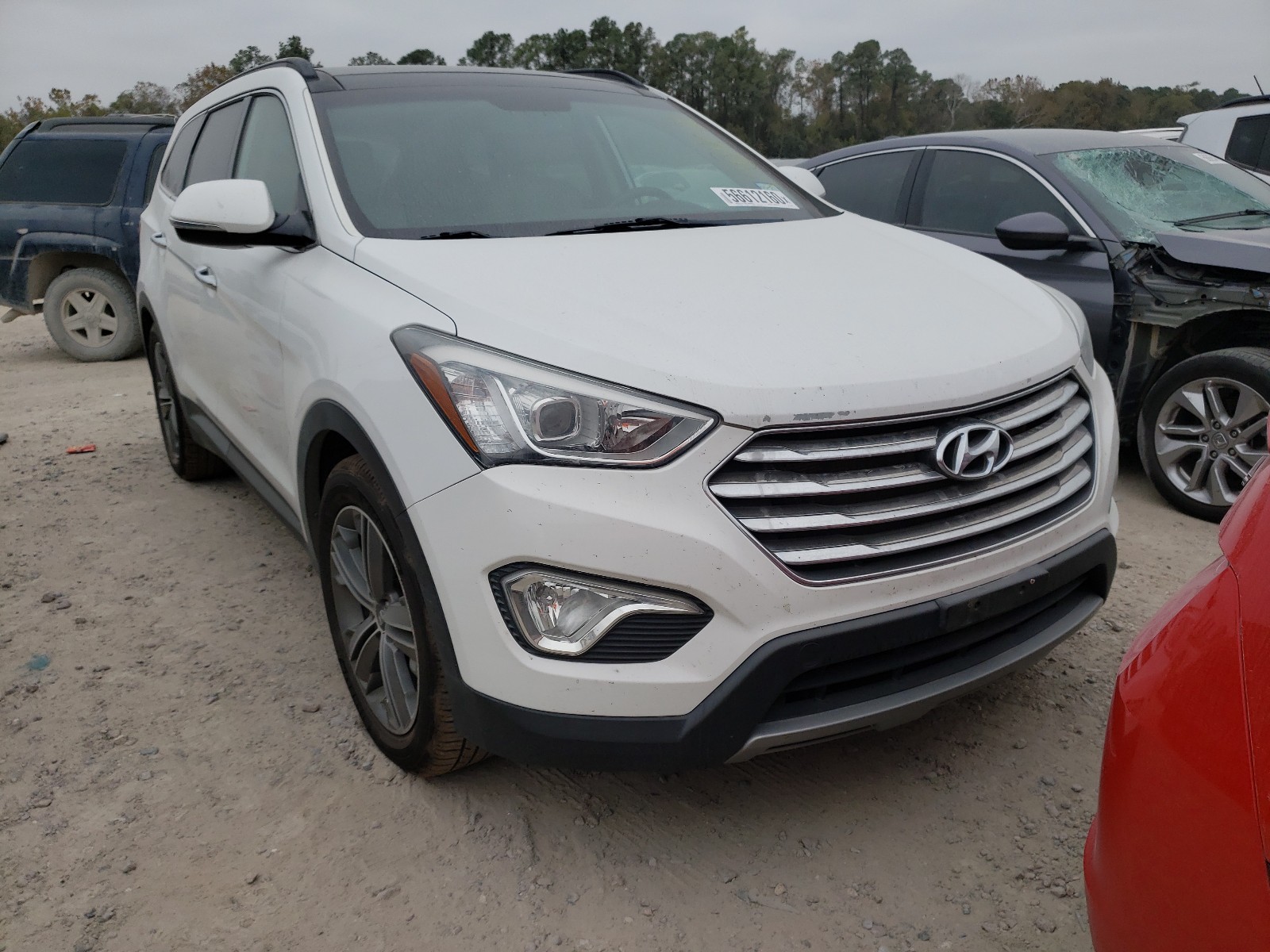 HYUNDAI SANTA FE G 2014 km8sr4hf0eu068535