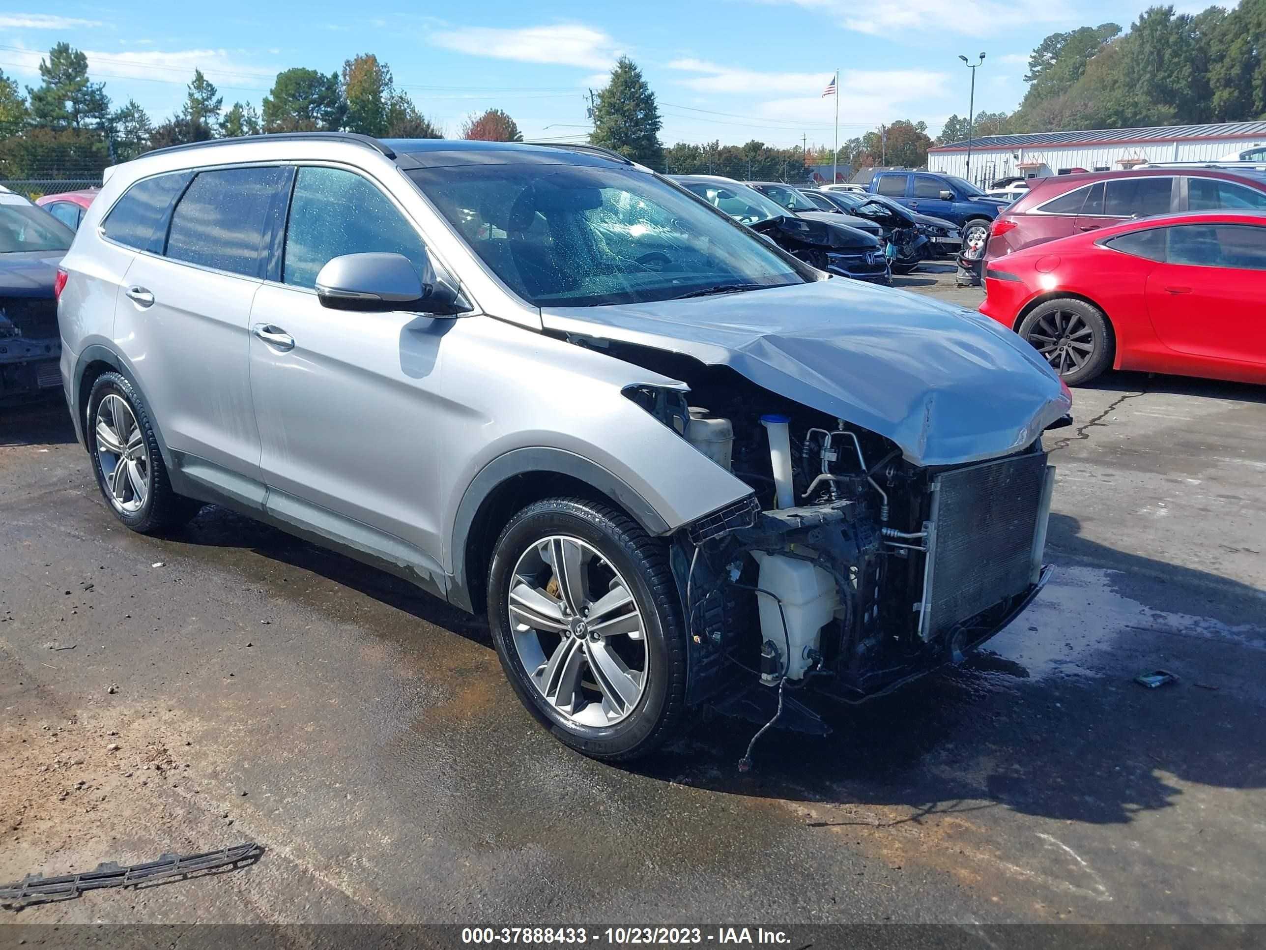 HYUNDAI SANTA FE 2014 km8sr4hf0eu088347