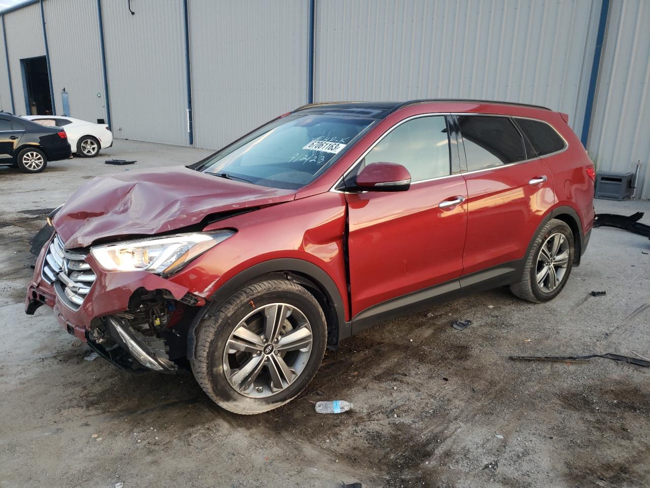 HYUNDAI SANTA FE 2015 km8sr4hf0fu106444