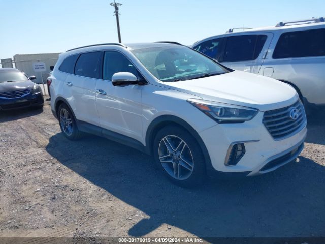 HYUNDAI SANTA FE 2017 km8sr4hf0hu181955