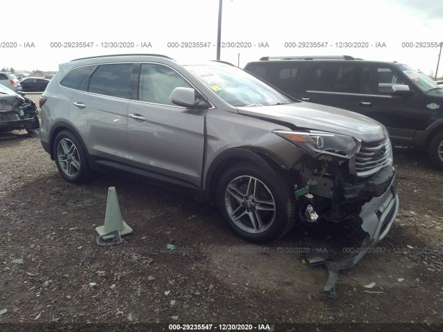 HYUNDAI SANTA FE 2017 km8sr4hf0hu203307