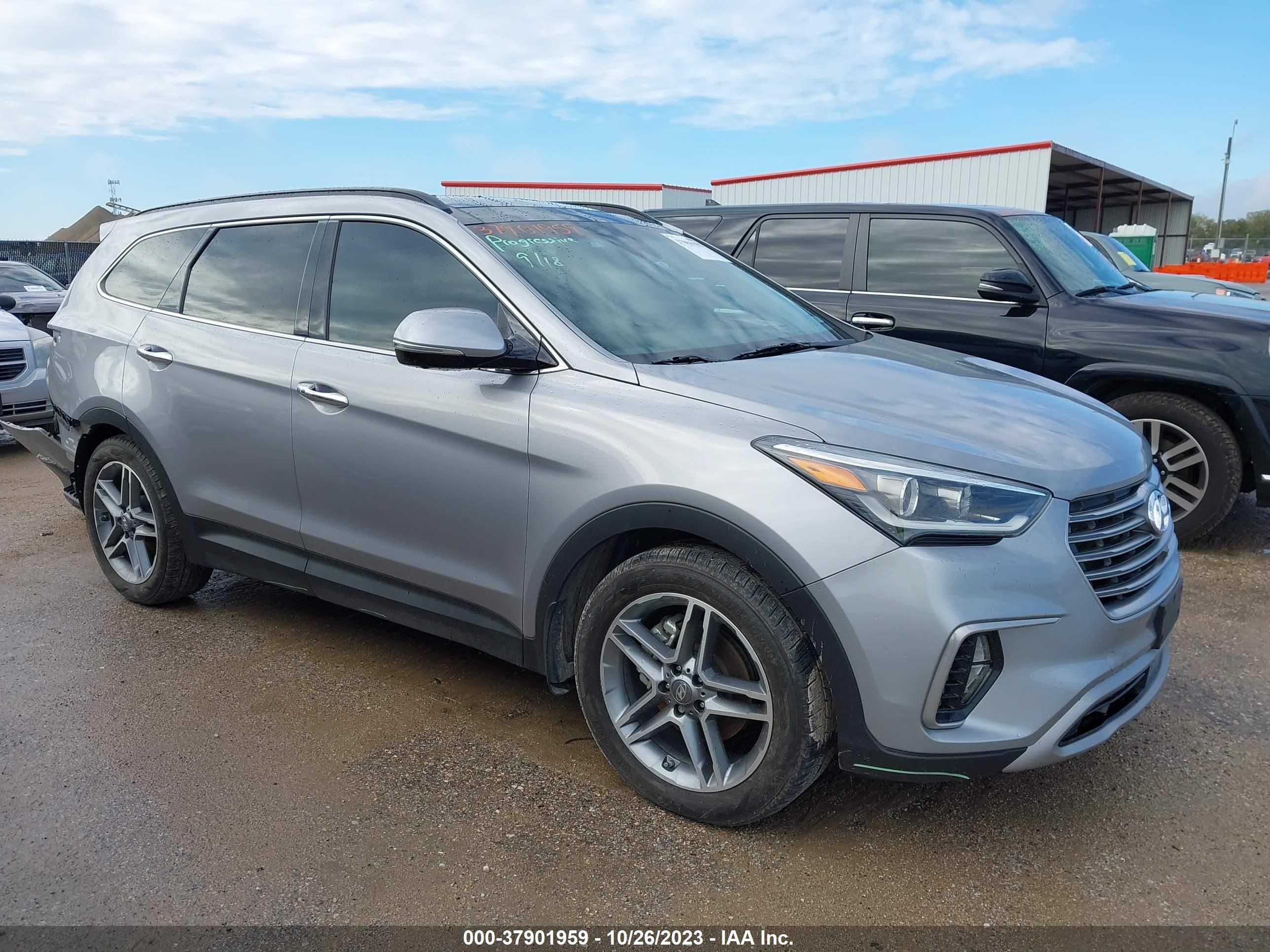 HYUNDAI SANTA FE 2017 km8sr4hf0hu203615