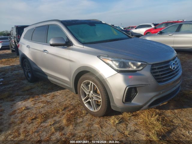 HYUNDAI SANTA FE 2017 km8sr4hf0hu214632