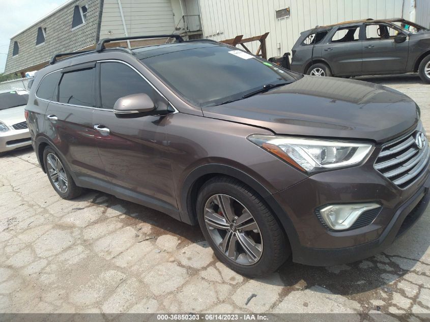 HYUNDAI SANTA FE 2014 km8sr4hf1eu041005