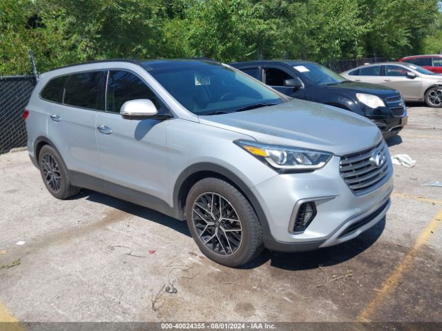 HYUNDAI SANTA FE 2017 km8sr4hf1hu182208