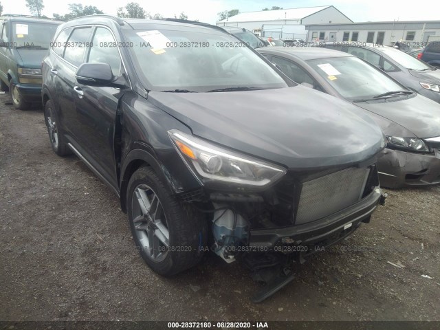 HYUNDAI SANTA FE 2017 km8sr4hf1hu224635