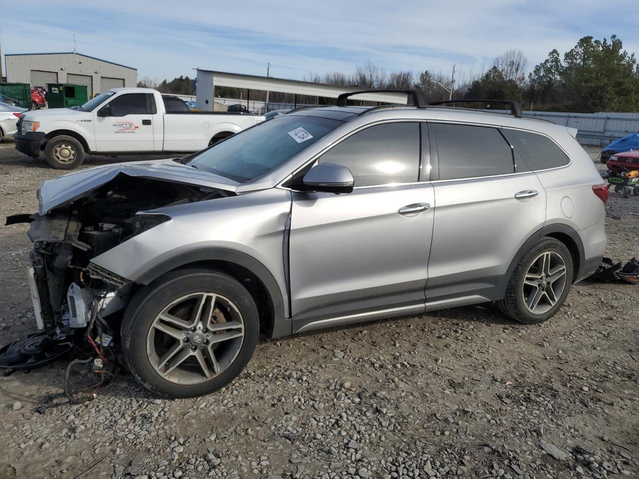 HYUNDAI SANTA FE 2017 km8sr4hf1hu229866