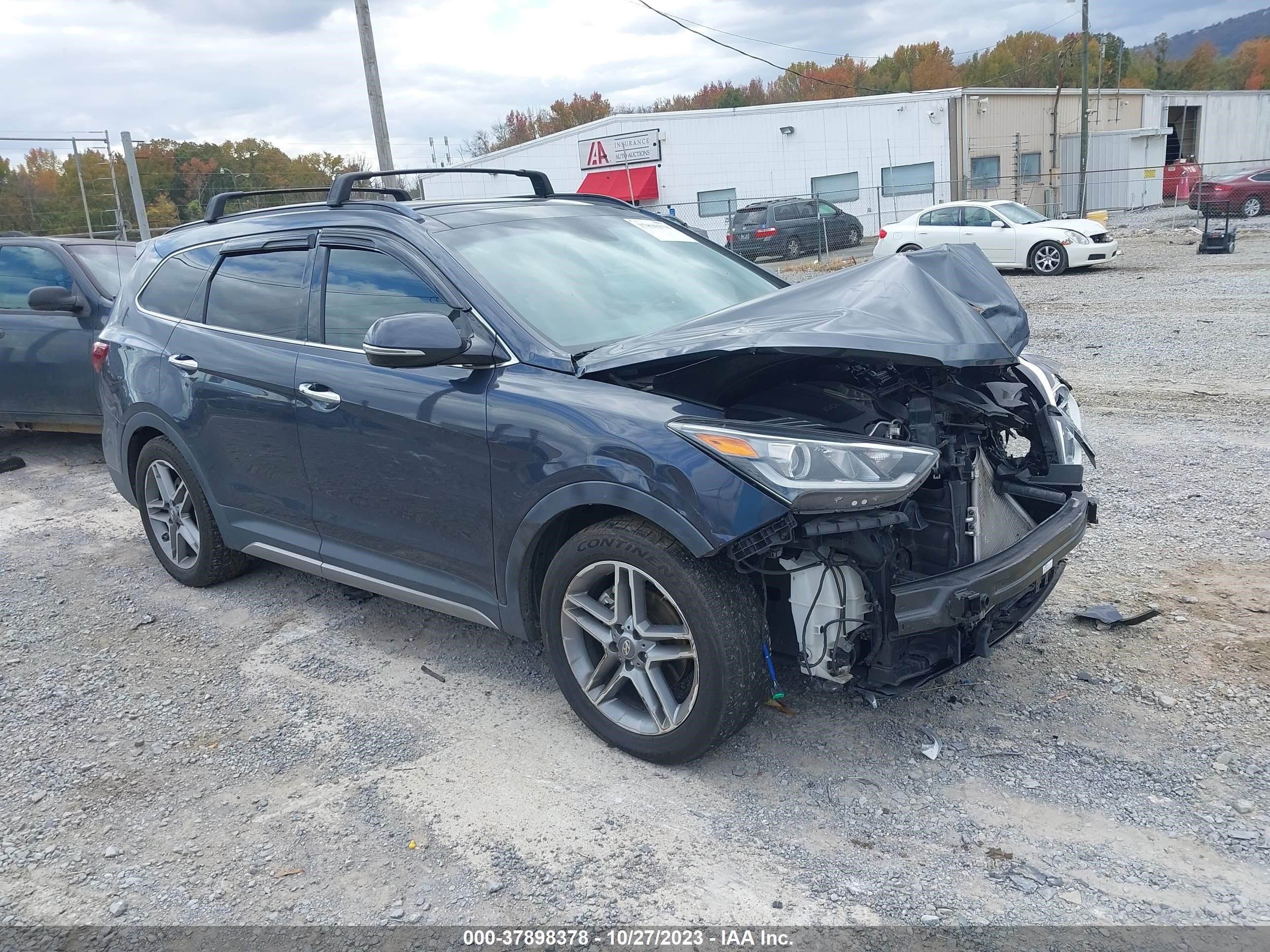 HYUNDAI SANTA FE 2017 km8sr4hf1hu244819